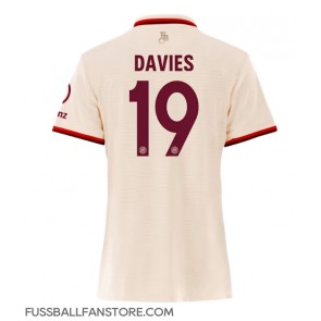 Bayern Munich Alphonso Davies #19 Replik 3rd trikot Damen 2024-25 Kurzarm